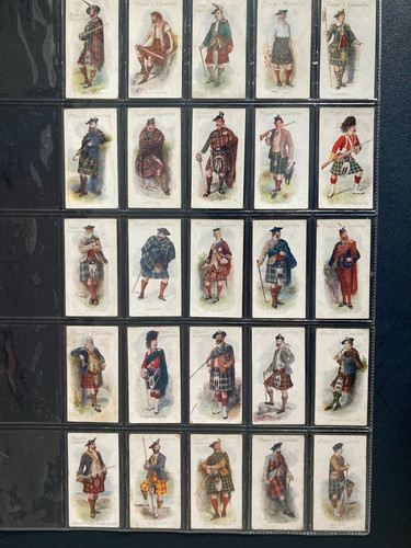 Cigarette cards highland - cigarette,