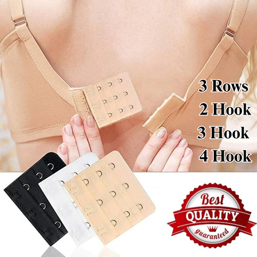 3row hook bra extender - ,