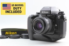 [N MINT+++] Nikon F4S SLR 35mm Film Camera Body AF 35-70mm f3.3-4.5 Lens JAPAN