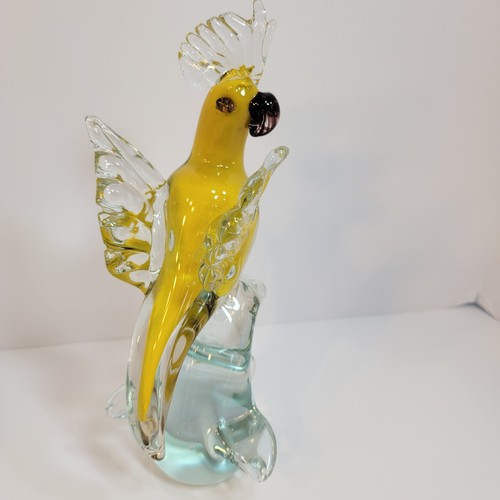 Vintage murano glass - murano, parrot