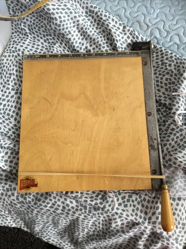 Vintage wooden guillotene - wooden,