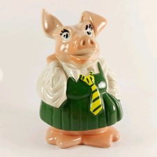 Vintage Natwest Piggy Bank, Money Box, Annabel, Wade, Excellent With Stopper