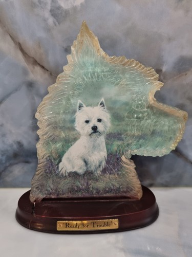 Bradford exchange westie dog - exchange,