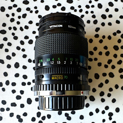 70mm 4 8 macro - f/3.5-4.8, manual