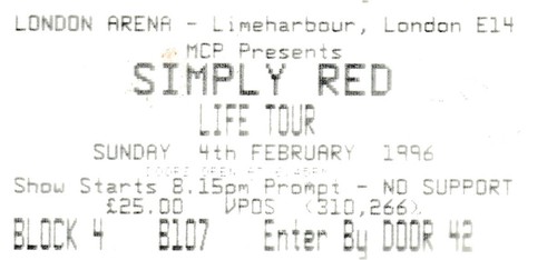 Simply red life tour - -,