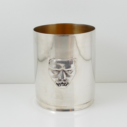 Sterling silver 925 tankard - silver,