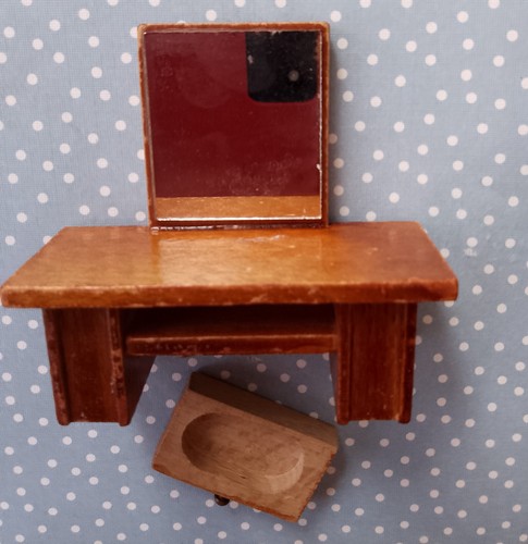 Dolls house furniture vintage - house,