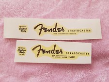 3D waterdecals for fender