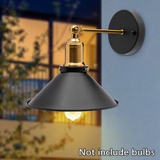 Vintage Wall Lamp Plug-In