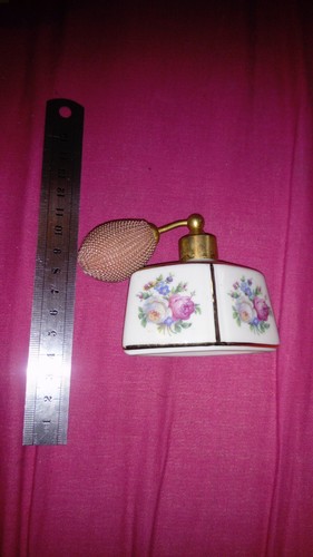 Antique perfume bottle with