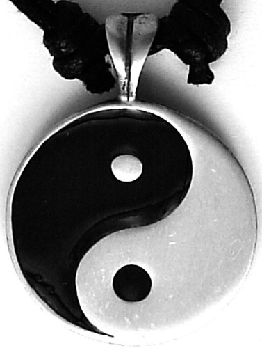 P0323 yin yang pewter - p0323, =