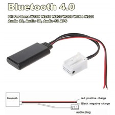 12Pin 12V Bluetooth 4.0 Adapter Aux Cable For Benz W169 W245 W203 Audio 20 30 50