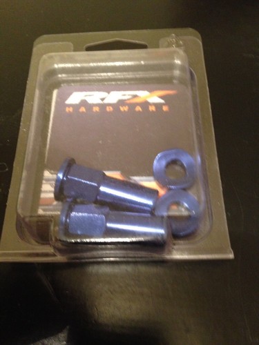 Rfx blue anodised rim lock - blue,