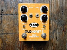 T Rex Mudhoney II Dual Distortion/Overdrive Guitar FX Pedal 