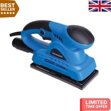 Efficient Silverstorm 1/3 Sheet Sander - Includes Dust Extraction & Sheets