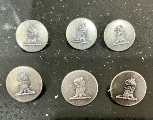 Victorian livery buttons set - victorian,