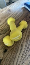 Neoprene Dumbbells Weights Pair Pilates Gym Fitness Aerobic Exercise 0.5kg X2