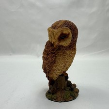 Royal Doulton Owl Hand-made Resin Sculpture Figurine Brown 166g
