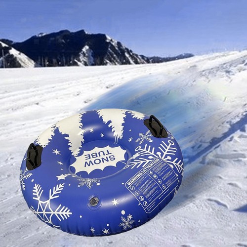 Inflatable snow tube with - inflatable,