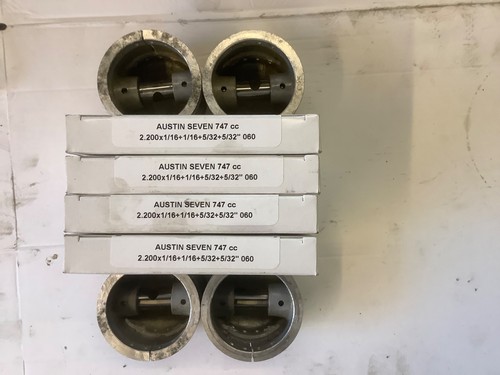 New austin seven pistons - new,