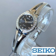 Seiko V114 Solar Ladies Watch