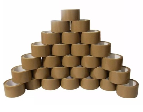 Brown tapes parcel - brown,