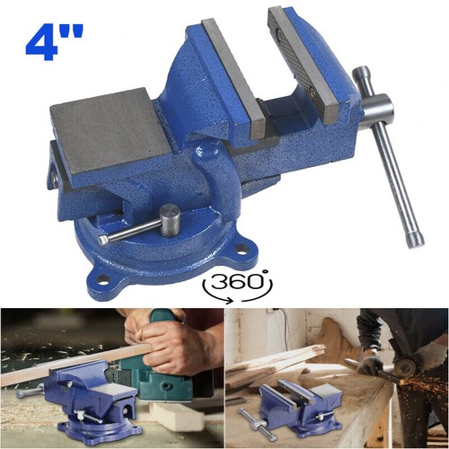 100mm jaw bench vice - 4",