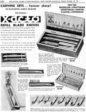 1946 Print Ad of Xacto X-acto