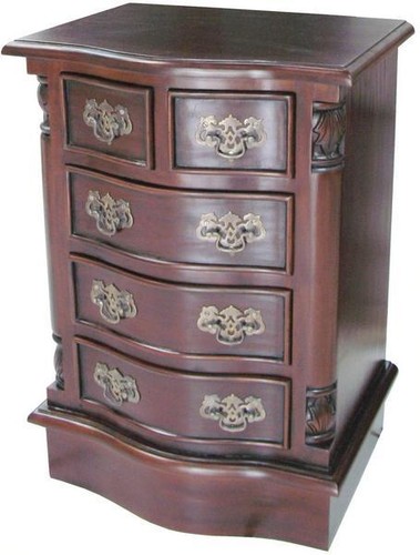 Mahogany bedside table - bedside, |