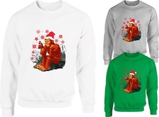 Big Foot Carrying Christmas