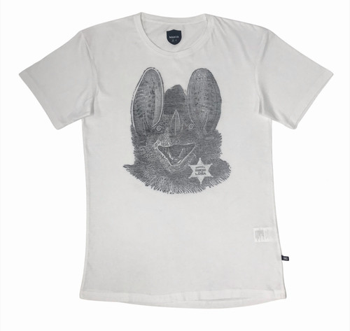 Makia sheriff print - sheriff, white