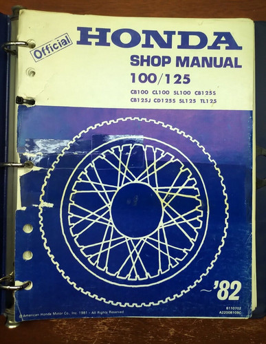 Honda tl 100 125 - cl, sl