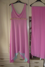 DESIGNER RONALD JOYCE AFTER SIX  FAB 3 LAYERED  DRESS WITH MATCHING STOL E - 16