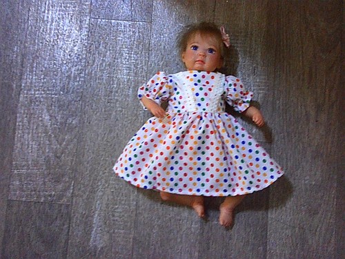 Teeny tiny tears dress fits - tiny,