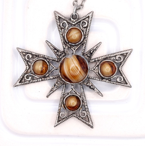 Large vintage maltese cross - vintage,