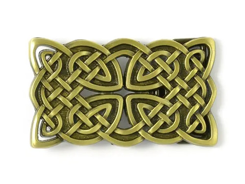 Celtic cross belt buckle - cross,