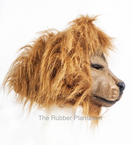Lion mask latex overhead - lion, fancy