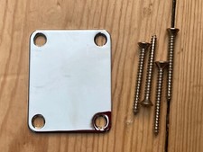 Fender Jazz Bass Guitar Neck Plate 2002 Mexico Mexican MIM