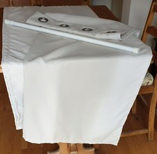 CURTAINS WITH TIE BACKS &