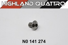 AUDI ur quattro / coupe 2 x S/S fillister screw ref part: N0141274 for sunroof