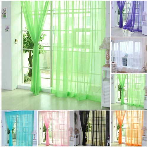 Sheer curtains net voile - curtains,