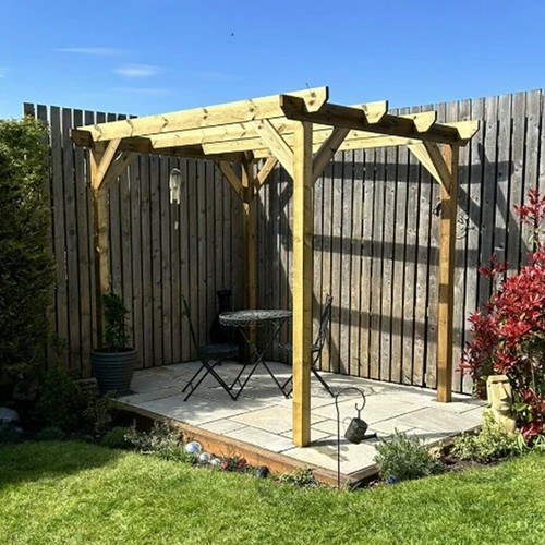 Heavy duty ground pergola - heavy,