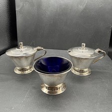 Art Deco Silver Plate Cruet