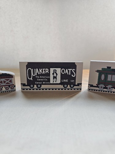 Cat meow quaker oats train - oats,
