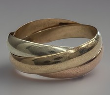 9ct Russian Wedding Ring Band