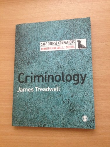 Criminology sage course - criminology,