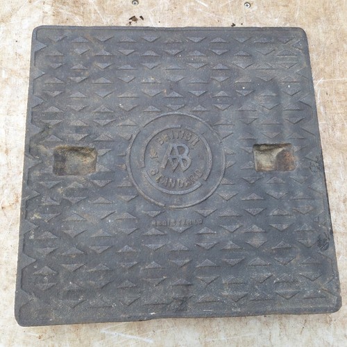 Cast iron manhole cover 510mm - cover,