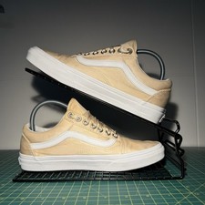 Vans Old Skool Lux Satin Blush Ribbon Lace Womens Trainers UK 5.5 Pink 721454