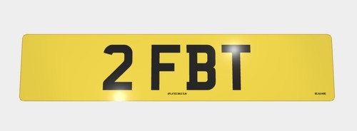 Fbt number cherished - number, 1