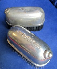 2 Vintage Mutax Dry Cleaning Brushes 1920s Patent No. 176263  For Hats & Clothes